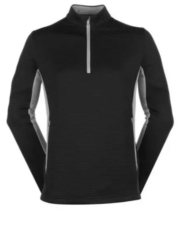 CALLAWAY TEXTURED PULLOVER CAVIAR CGKFE026 002 Golf - CALLAWAY GOLF - BALAAN 1