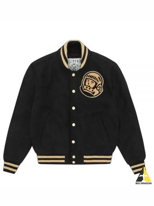 B22201 BLACK Astro Varsity Jacket - BILLIONAIRE BOYS CLUB - BALAAN 1