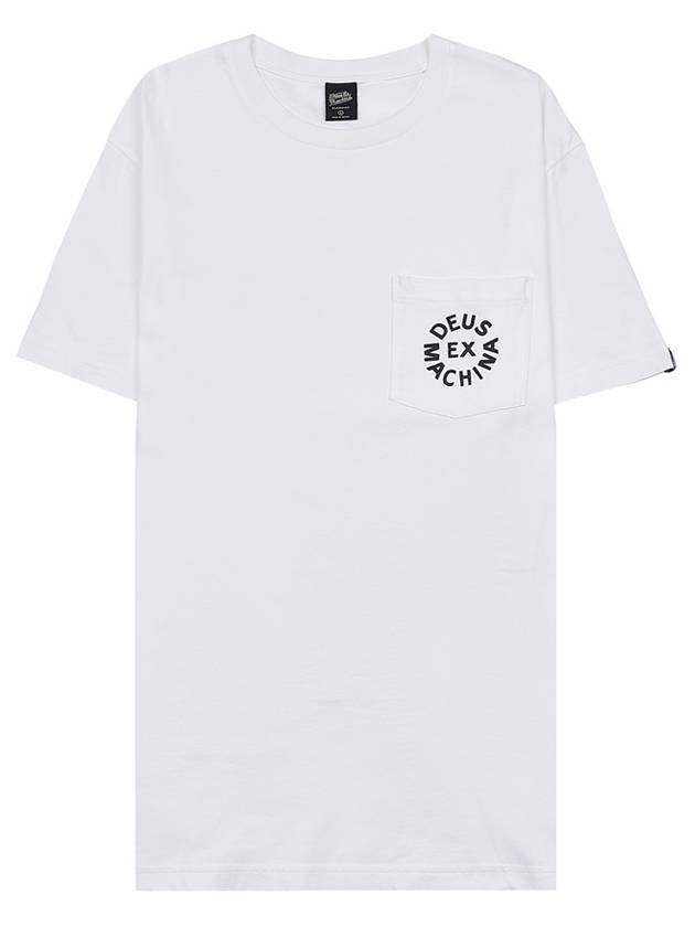 Men s Logo Short Sleeve T Shirt DMA51995 WHITE - DEUS EX MACHINA - BALAAN 10