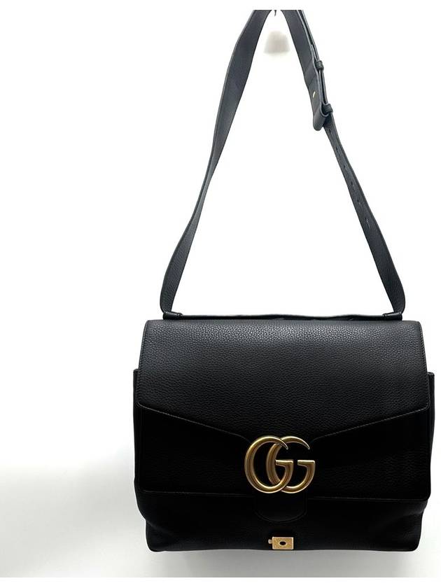 GG Marmont gold flap shoulder bag 400245 - GUCCI - BALAAN 6