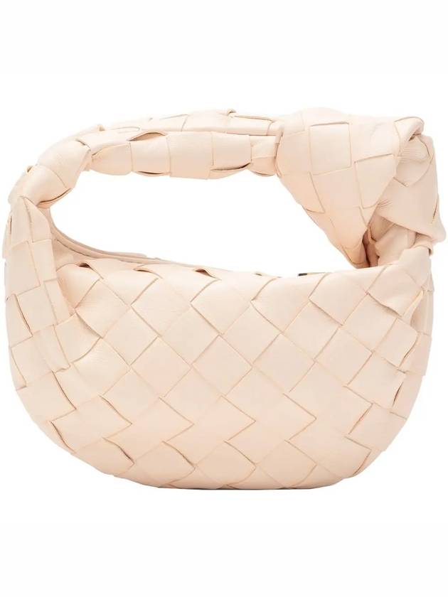 Candy Jodie Intrecciato Tote Bag Macaron - BOTTEGA VENETA - BALAAN 4