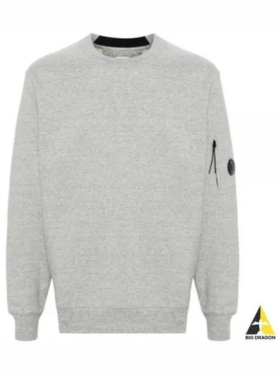 Diagonal Raised Fleece Lens Sweatshirt Grey - CP COMPANY - BALAAN 2