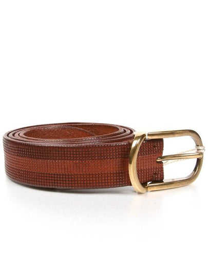 Leather Belt Brown - BRUNELLO CUCINELLI - BALAAN 2