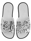 Men's Izmir Graffiti Sandals White - HERMES - BALAAN 4