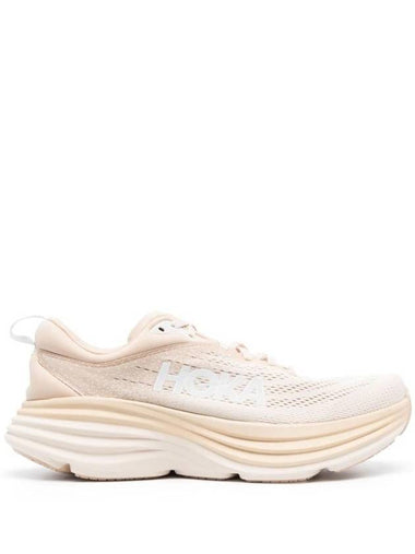 Bondi 8 Low Top Sneakers Shifting Sand Eggnog - HOKA ONE ONE - BALAAN 1