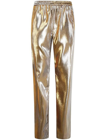 Dries Van Noten Pennams Metal Trousers Clothing - DRIES VAN NOTEN - BALAAN 1