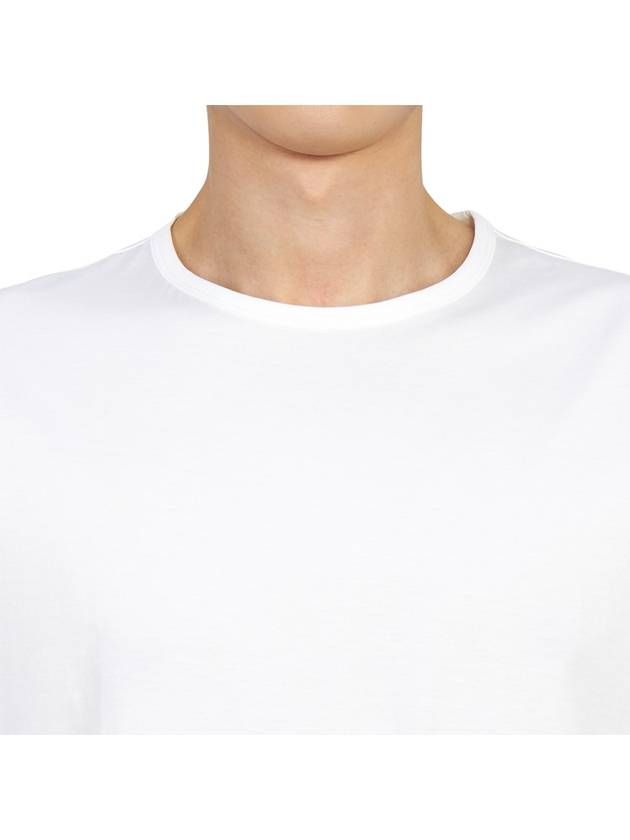 Precise Luxe Cotton Jersey Short Sleeve T-Shirt White - THEORY - BALAAN 7