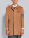 Camel Hair Chesterfield Overcoat MOC005A 07480 - THOM BROWNE - BALAAN 2