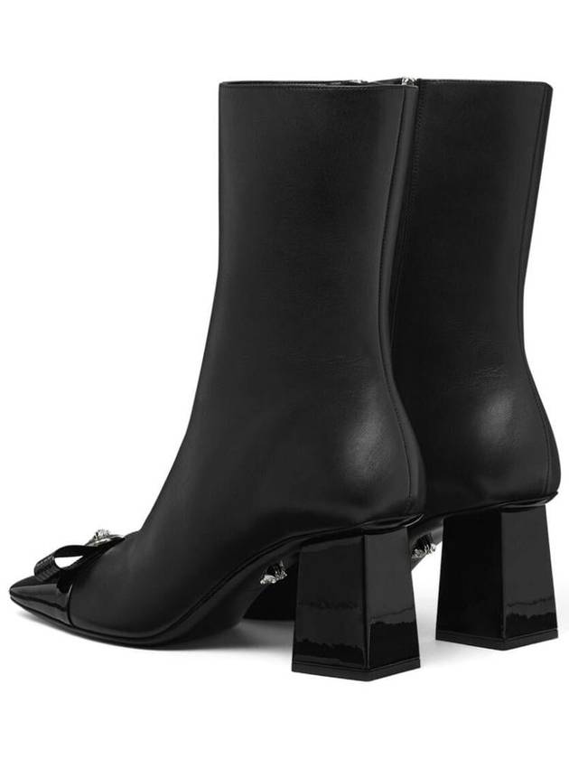 Versace Booties T.70 Calf Leather Shoes - VERSACE - BALAAN 5