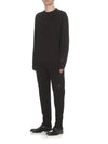 Diagonal Raised Fleece Cargo Track Pants Black - CP COMPANY - BALAAN 4