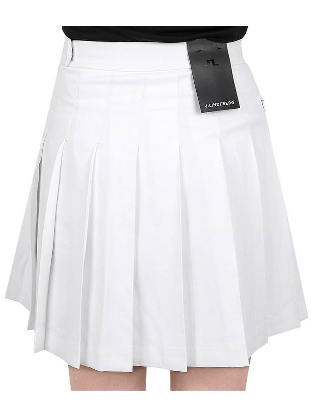 Women's Adina Golf Skirt White - J.LINDEBERG - BALAAN 9