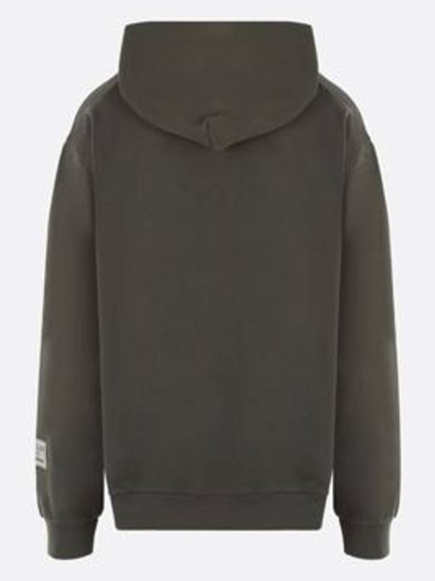 Logo Hooded Top Dark Green - MONCLER - BALAAN 3