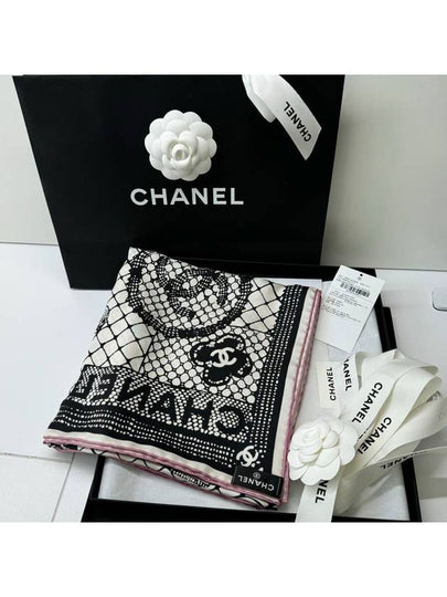 24B season CC logo silk scarf AAA376 - CHANEL - BALAAN 2