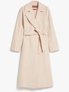 Women's Cles Virgin Wool Single Coat Powder - MAX MARA - BALAAN 2