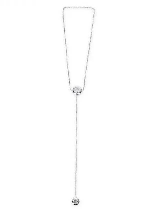 Anagram Pendant Necklace Silver - LOEWE - BALAAN 2