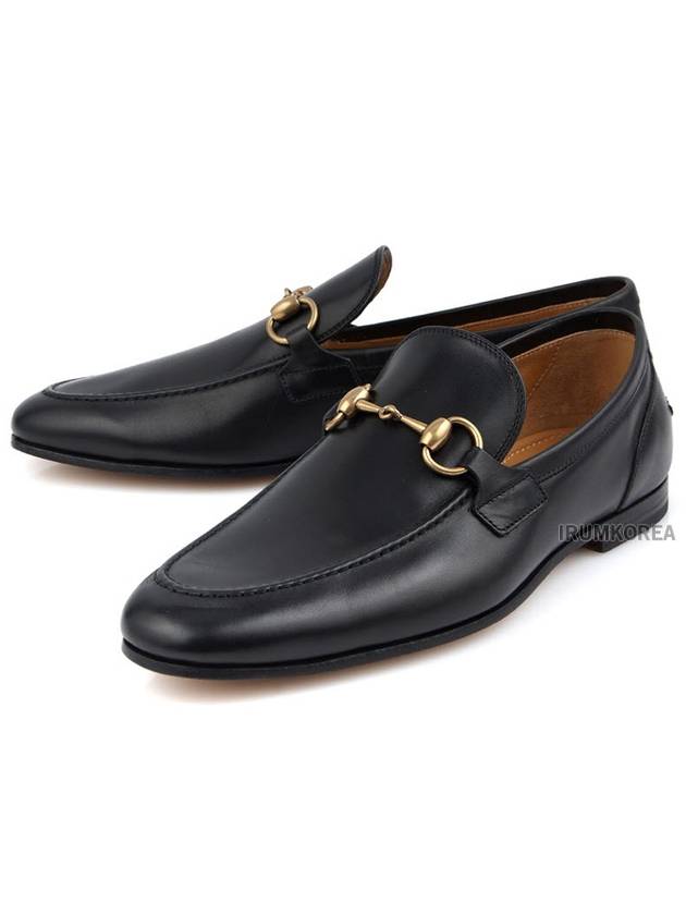 Jordaan Leather Loafers Black - GUCCI - BALAAN 2