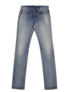 Low Rise Denim Jeans Blue - SAINT LAURENT - BALAAN 2