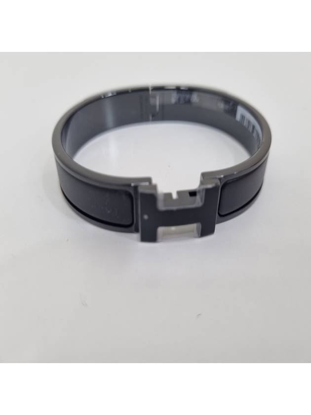 Clic HH So Bracelet Black - HERMES - BALAAN 4