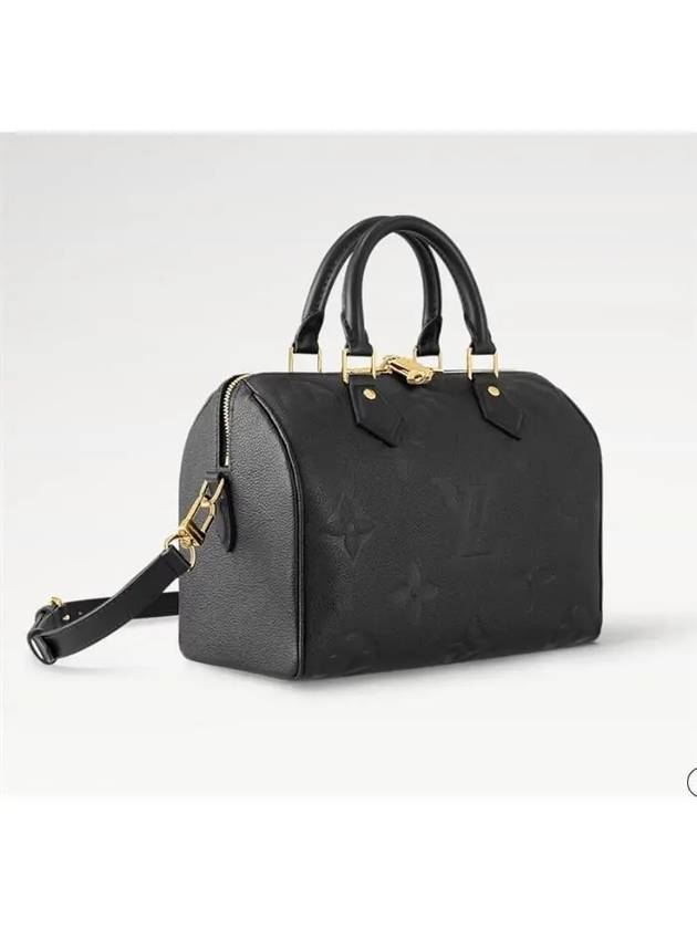 Speedy Bandouliere 25 Monogram Tote Bag Black - LOUIS VUITTON - BALAAN 4