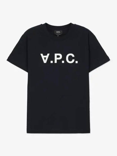 Standard Grand VPC Short Sleeve T-Shirt Navy - A.P.C. - BALAAN 2