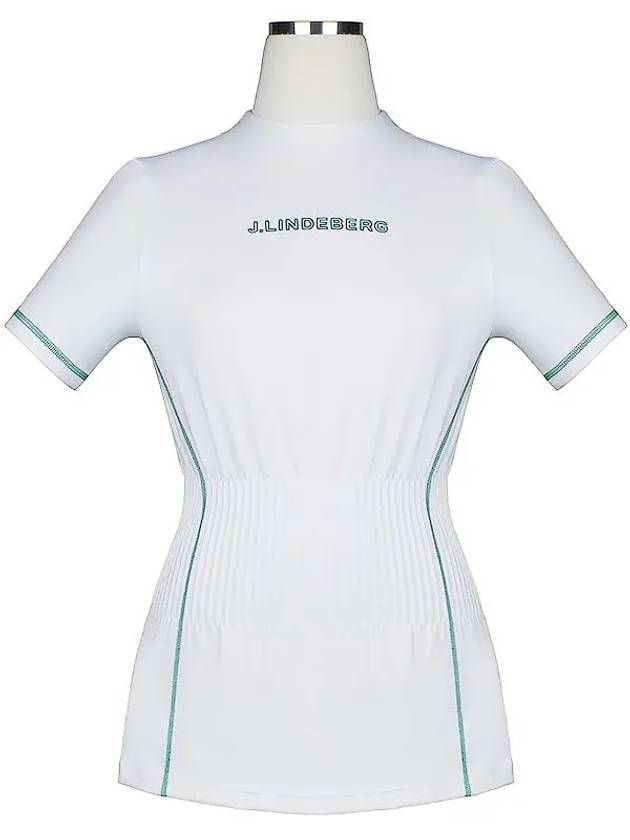 Kim short sleeve t-shirt white - J.LINDEBERG - BALAAN 3