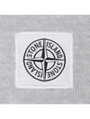 Organic Cotton Short Sleeve T-Shirt Dust Grey - STONE ISLAND - BALAAN 6