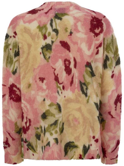 LOUISE - Cashmere blend jumper with peony print - MC 2 SAINT BARTH - BALAAN 2