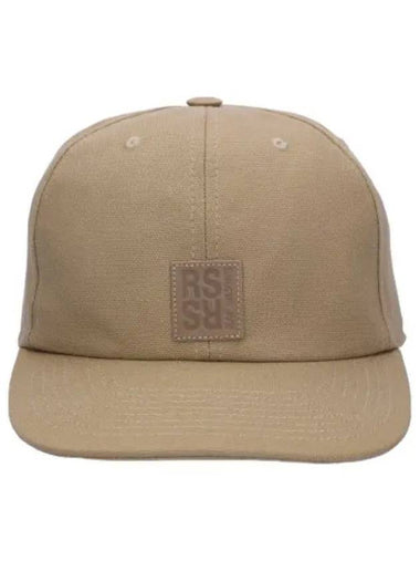 Logo patch ball cap beige - RAF SIMONS - BALAAN 1