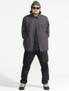 Side pocket washed shirt charcoal - BOOVOOM - BALAAN 3