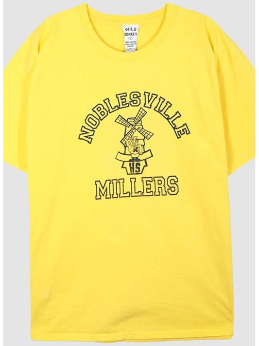 Noblesville short sleeve t shirt yellow - WILD DONKEY - BALAAN 1