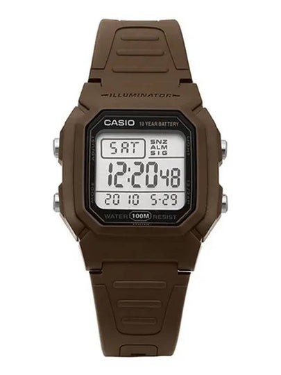 Watch W 800H 5AVDF 5A Square Urethane Band Men s - CASIO - BALAAN 2