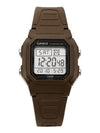 Watch W 800H 5AVDF 5A Square Urethane Band Men s - CASIO - BALAAN 1