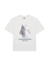 IBB23UT05WH ANGEL CAT T SHIRT VER3 WHITE - ITZAVIBE - BALAAN 2