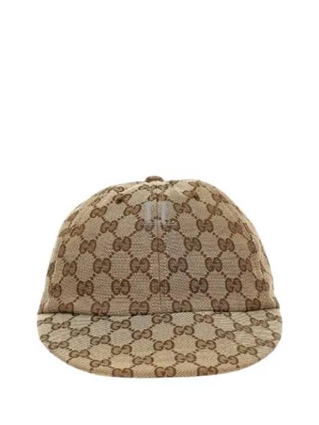 GG Supreme Canvas Ball Cap Beige - GUCCI - BALAAN 2