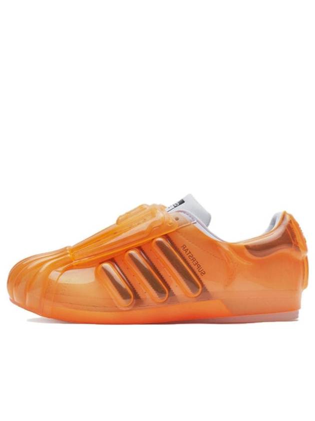 Superstar Bubble Low Top Sneakers Orange White - ADIDAS - BALAAN 2