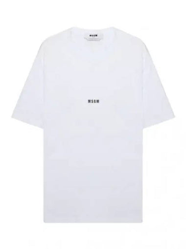 micro logo short sleeve t shirt - MSGM - BALAAN 1