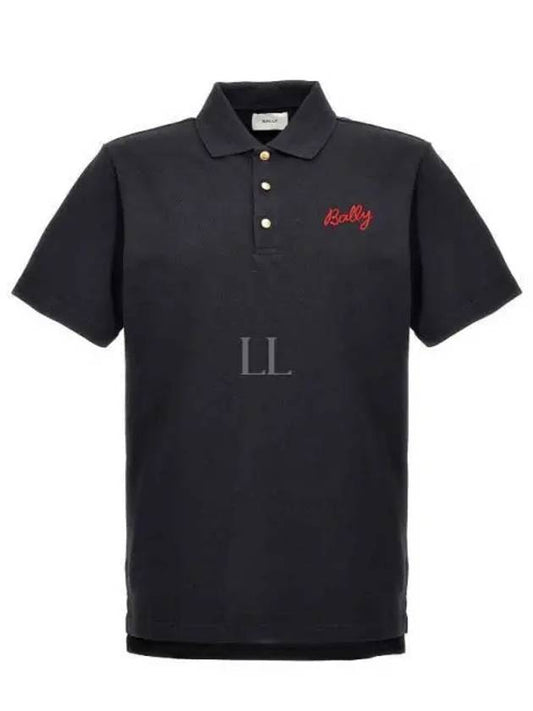 Polo T-shirt MJE04O CO228U546 BLUE - BALLY - BALAAN 2