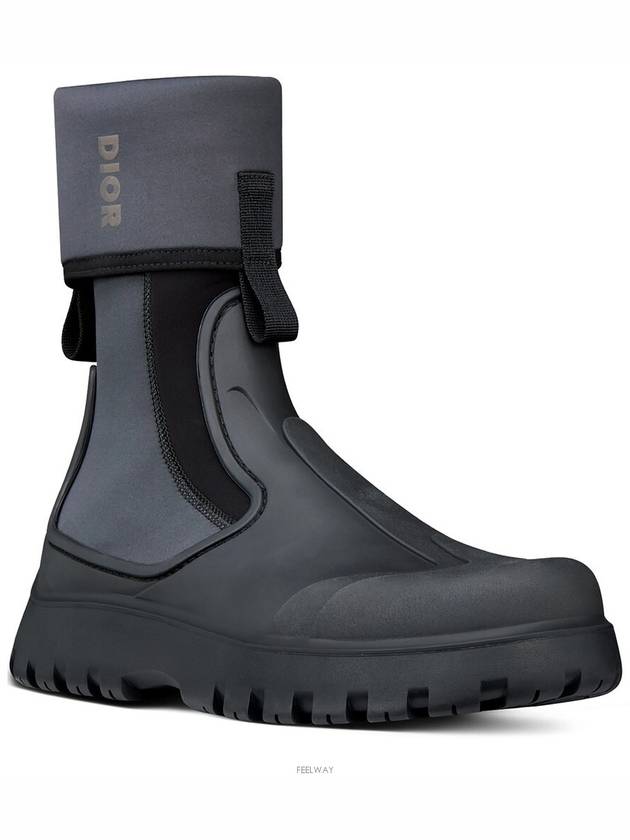 Garden Ankle Boots Black - DIOR - BALAAN 3