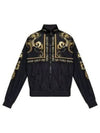 Chromo Couture Windbreaker Black - VERSACE - BALAAN 2