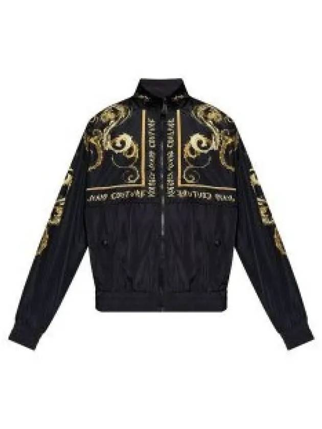 Chromo Couture Windbreaker Black - VERSACE - BALAAN 2