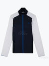 Melker Mid Layer Zip-Up Jacket Navy - J.LINDEBERG - BALAAN 2