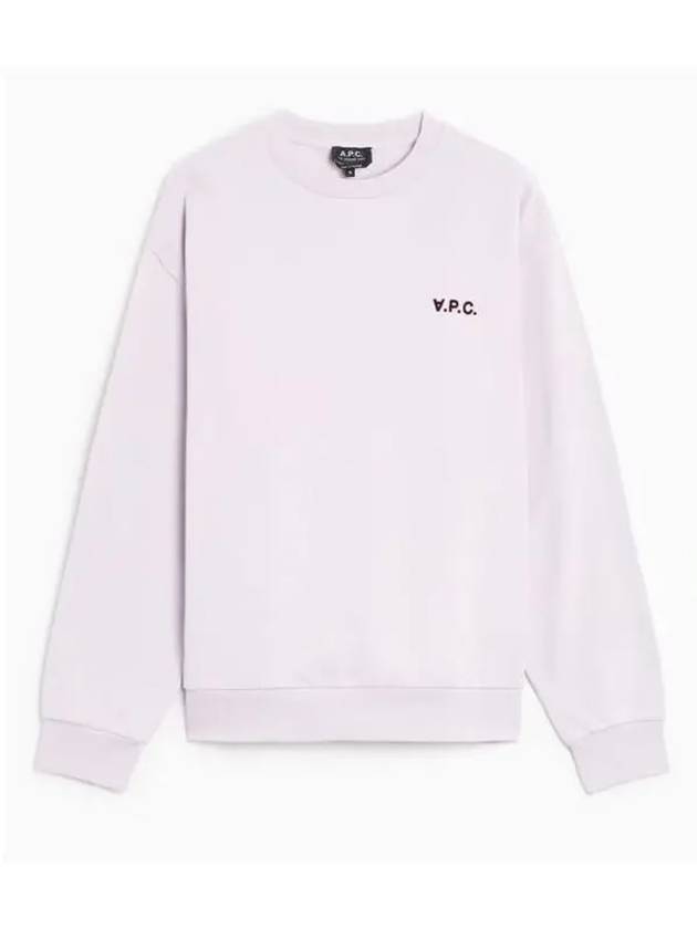 Clint Chest Logo Sweatshirt White - A.P.C. - BALAAN 2