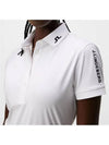 Women's Tour Tech Golf Polo White - J.LINDEBERG - BALAAN 3