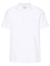 Eddie Cotton Polo Shirt White - BURBERRY - BALAAN 2