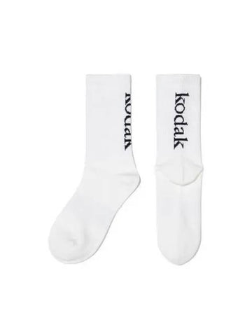 KODAK Apparel bag color logo crew socks white - KODO - BALAAN 1