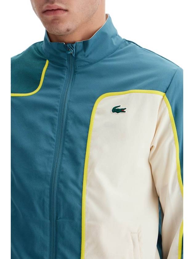 'sporty tracksuit with contrasting stitching - LACOSTE - BALAAN 4