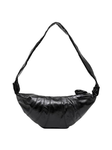 Croissant Medium Crossbody Bag Black - LEMAIRE - BALAAN 1