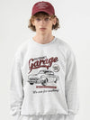 POLY GARAGE SWEATSHIRTS LIGHT MELANGE - POLYGRAM - BALAAN 4