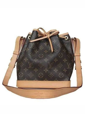 M40817 Monogram Canvas Noe BB Bucket Cross Bag - LOUIS VUITTON - BALAAN 1