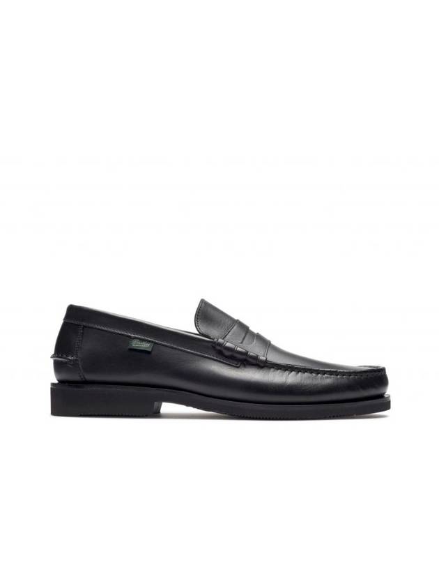 Brighton Leather Loafer Black - PARABOOT - BALAAN 1